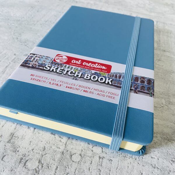 Royal Talens Sketchbook blue 13x21 cm
