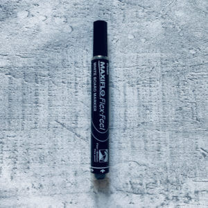 Pentel Maxiflo Flex Feel Whiteboardmarker schwarz