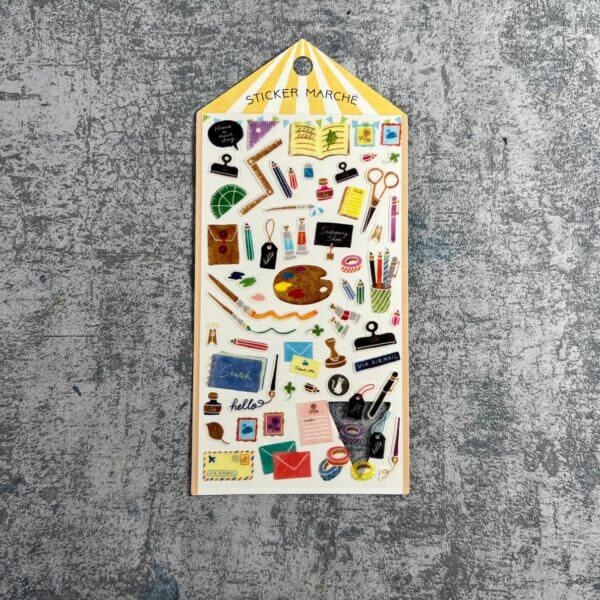 MIDORI Sticker Marché - Stationery - Washi Sticker