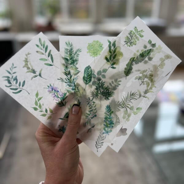 Washi Sticker - Greenery