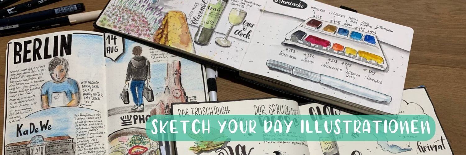 Sketch your day und Illustrationen
